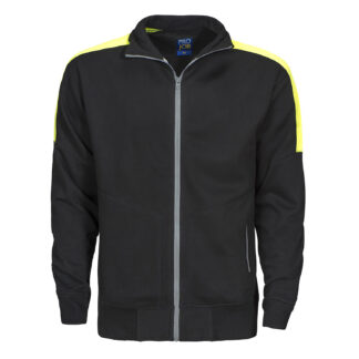 2123 Sweatshirt svart/gul